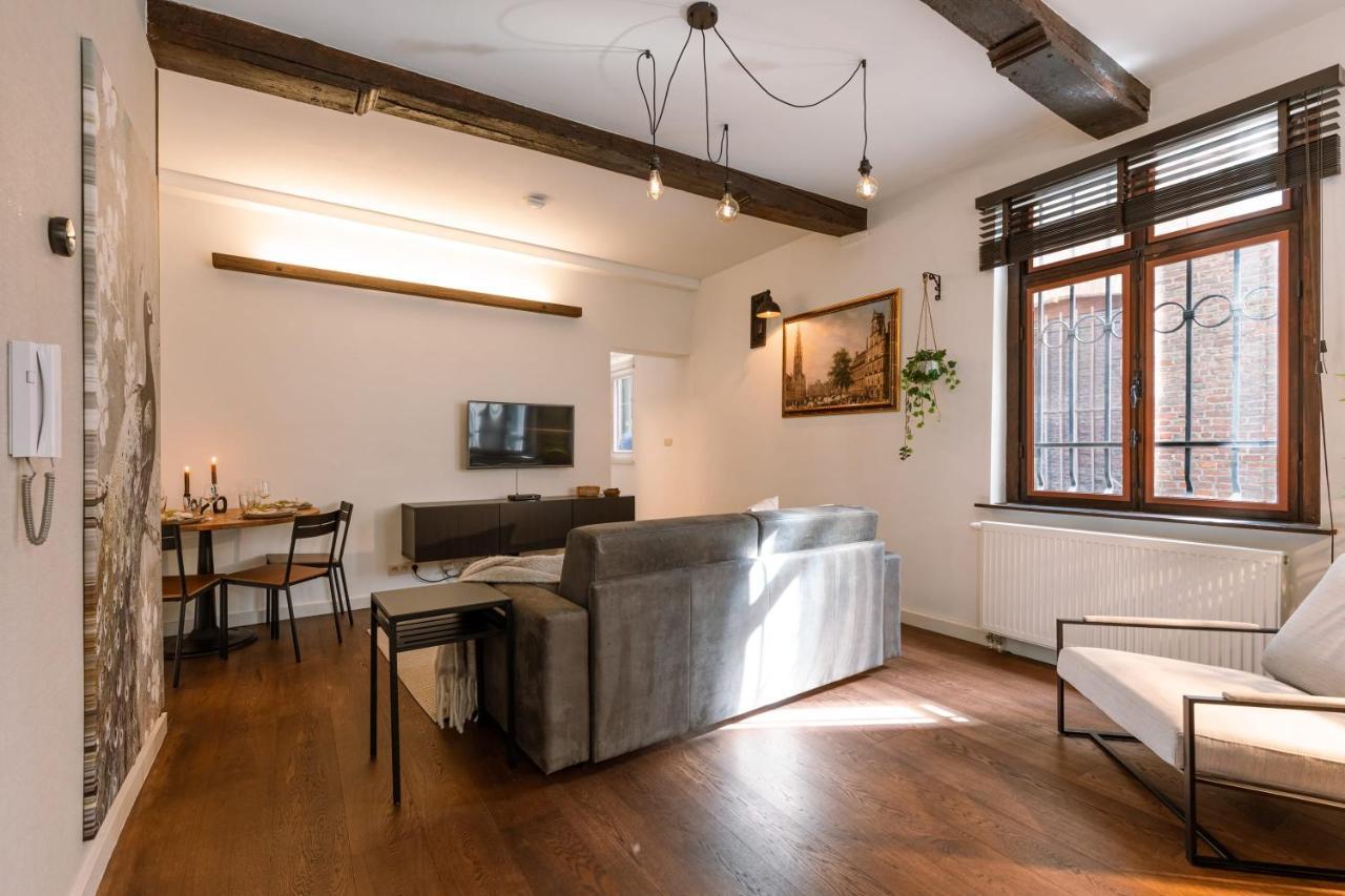Authentic Apartment In The Heart Of Antverpy Exteriér fotografie